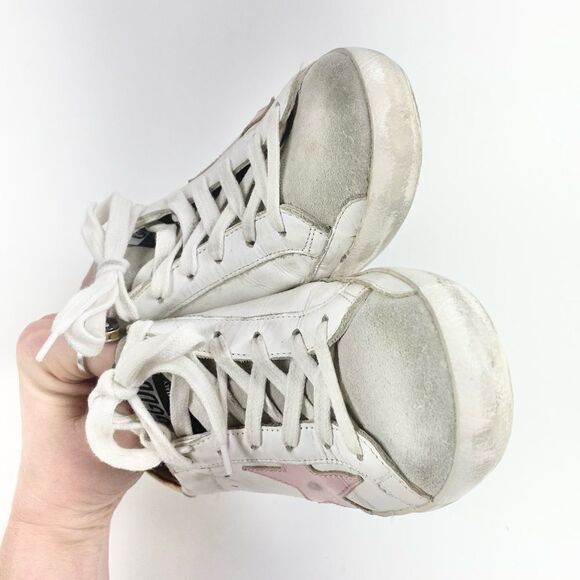 GGDB golden goose deluxe brand superstar white skateboard sneakers 35 - Picture 6 of 10